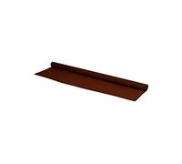 Sadipal 1545019 - Papel crepé de 0,50 x 2,50 m, 40 g/m², color marrón oscuro, ampliamente utilizado en floristería para arreglos florales, decoraciones de fiesta infantil, recuerdos de boda y todas las líneas escolares en general, etc