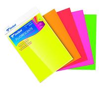 Sadipal 936176 - Pack 5 cartulinas fluorescentes, multicolor