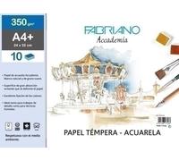 SADIPAL Bloc Dibujo Acuarela FABRIANO Espiral DIN A4+ 10 Hojas 350 G/M2 Grano Suave Marca
