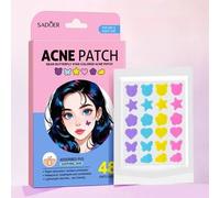 SADOER - Colored Bear Butterfly Star Acne Patch 48pcs