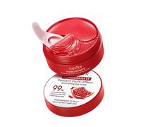Sadoer Mascarilla de Ojos de Granada, Efecto Multi-Nourishing, 99% Extracto de Granada, 4 en 1, Parches ojos, 30 pares