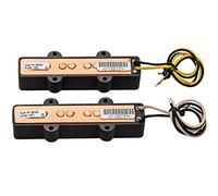 Sadowksy J/J-Style - Juego de pastillas para bajo (bobina simple, 4 cuerdas, puente y cuello