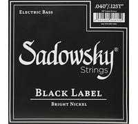 Sadowsky 040-125 Black Label - Cuerdas para bajo (níquel, 5 unidades)