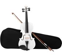 SADPRKR Bolsa hecha a mano para principiantes de violín con banda sonora, con lazo, cuerdas de repuesto, puente