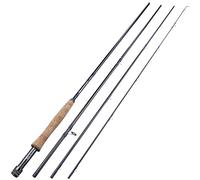 SADPRKR Caña de pelo ultraligera de 2,7 m, LW 5/6, 4 párrafos, acción rápida, calamar, pesca, pesca