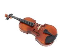 SADPRKR Handicraft - Violín para principiantes, color marrón mate