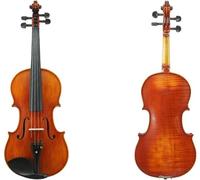 SADPRKR Hecho a mano de una sola placa patrón panel trasero violín principiante adulto prueba grado tocando violín profesional