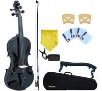 SADPRKR Juego de violín avanzado 4/4, adecuado para principiantes, adultos y niños, violín principiante hecho a mano.