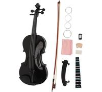 SADPRKR Juego de violín de sonido original, con caja, mezclador, reposamuñecas,
