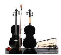SADPRKR Juego de violín, violín con maleta, juego de violín de madera maciza, regalo para principiantes