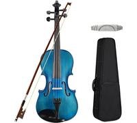 SADPRKR Juego de violín, violín de nivel básico de madera maciza avanzada, con cubierta de arco, adecuado para principiantes, adultos y niños