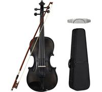 SADPRKR Juego de violín, violín de nivel básico de madera maciza avanzada, con cubierta de arco, adecuado para principiantes, adultos y niños