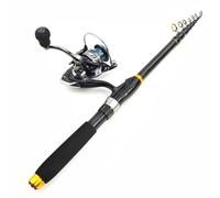 SADPRKR Poste de mar de sección corta, portátil, retráctil, para carretera, de carbono, popular equipo de pesca en Europa y América