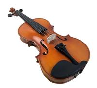 SADPRKR Violín de madera maciza con patrón de tigre para principiantes, examen de práctica, violín de arce