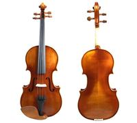 SADPRKR Violín de madera maciza hecho a mano para principiantes, examen de ingreso profesional, actuación infantil, violín de práctica para principiantes
