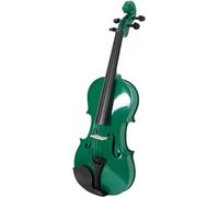 SADPRKR Violín de madera maciza para principiantes, regalo de festival de Navidad, violín con estuche de arco y colofonia para niños y estudiantes