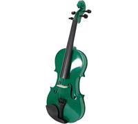 SADPRKR Violín de madera maciza para principiantes, regalo de festival de Navidad, violín con estuche y lazo y colofonia para niños y estudiantes