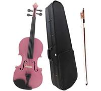 SADPRKR Violín de sonido original, violín de práctica para principiantes, instrumento de grado adulto con juego de violín, cuerda de arco para niños y adolescentes