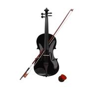 SADPRKR Violín para principiantes, juego de violín sólido con banda sonora para principiantes con funda para violín