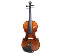 SADPRKR Violín puro hecho a mano con patrón de tigre tallado violín de hibisco