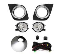 SADQRG Antiniebla Delantero Luz Antiniebla Para Toyota Para RAV4 2009 2010 2011 2012 Diurna LED DRL Interruptor De Botón Con Cables Impermeables(Led Fog Lights)