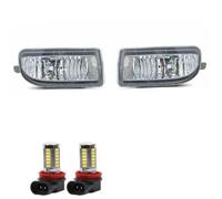 SADQRG Antiniebla Delantero Par De Faros Antiniebla Izquierdo Y Derecho Para Toyota Para Land Cruiser 100 LC100 FJ100 1998-1999 Luz Antiniebla Delantera 81221-60042(Pair With LED 1)
