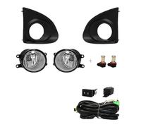 SADQRG Antiniebla Delantero Para Toyota Para AXIO 2013-2015 Luces Conducción Faros Antiniebla Parachoques Delantero Cables DRL Interruptor Arnés Piezas Iluminación(LED WHITE)