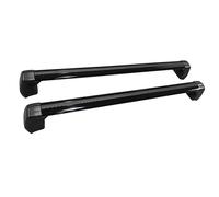 SADQRG Barras Techo 2 uds Barras transversales Barras transversales Carril Techo Negro para Land para Rover para Defender 90 2020 2021 2022 2023 2024 portaequipajes premontado