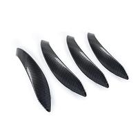 SADQRG Coche Izquierda Derecha Interior Manija Puerta Panel Cubierta Embellecedora para 3 Series F30 F34 F35 2012-2018, Accesorios Puerta Manija Interior Coche(Carbon Cover 4pcs)