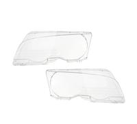 SADQRG Cubiertas para faros de coche Cubierta Lente Faro De 2 Puertas Para Serie 3 E46 2DR 1999-2003 Para M3 2001-2006 Pantalla Lámpara Carcasa Transparente