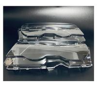 SADQRG Cubiertas para faros de coche Cubierta Lente Faro Delantero Coche Izquierda + Derecha Para E46 2 Puertas 1999-2003 2001-2006 Pantalla Transparente