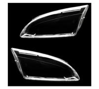 SADQRG Cubiertas para faros de coche Cubierta luces delanteras para Ford para Focus MK2 C307 pre-facelift 2004-2007 carcasa transparente faros delanteros(Left and right)