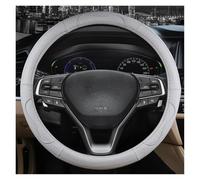 SADQRG Cubre Volante Protector de Cuero Genuino para Volante de Coche, Accesorios para automóvil para Civic, para CRV XRV, para Accord 2016~2019 2021 10.(Gris)
