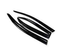 SADQRG Deflectores De Aire Deflectores De Ventana Lateral Coche para Mazda 3 2013-2018 Negro Protección contra El Clima Lluvia Sol Humo Toldos Refugio Visores Ventanillas Laterales(1)