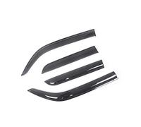 SADQRG Deflectores De Aire para Ford para 2004-2008 Año Auto Ventana Lateral Deflectores De Viento Viseras Black Rain Guard Visor Puerta Tonos Ventilación Dark Smoke Visores Ventanillas Laterales