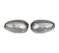 SADQRG Faro Delantero Moto Para YZF Para R1 2002-2006 Para R6 2003-2005 FZ6 2004-2009 Luces Indicadoras Giro Delanteras Motocicleta(Smoke)