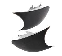 SADQRG Intermitente Lateral 2 Luces Giro Transparentes Coche Luces Esquina Para E46 1998-2001 Luces Intermitentes 63126904299 63126904300 Intermitentes laterales(Negro)