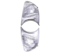 SADQRG Intermitente Lateral 2 Luces Giro Transparentes Coche Luces Esquina Para E46 1998-2001 Luces Intermitentes 63126904299 63126904300 Intermitentes laterales(Clear)