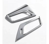SADQRG Panel Interior Embellecedor Marco para Salida Aire Acondicionado Lateral Coche para para Serie 2 para F45 F46 218i 2015-2018 Pegatinas Decorativas Coche(Plata)