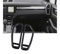 SADQRG Panel Interior Embellecedor Reposabrazos Interior para Cayenne 2018-2022 ABS Marco Taza Agua Salida Aire Cubierta Coche Pegatinas Decorativas Coche(Style 13)