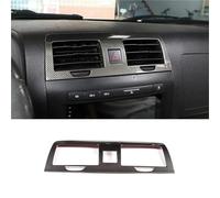 SADQRG Panel Interior Embellecedor Salida Aire Control Central Acondicionado con Diseño Carbono para Hummer para H3 2005-2009 Pegatinas Decorativas Coche(Estilo a)