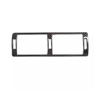 SADQRG Panel Interior Embellecedor Salida Ventilación Aire Acondicionado Consola Central Interior para para Serie 5 para E39 1996-2003 Pegatinas Decorativas Coche(Carbon Pattern)