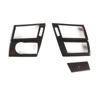 SADQRG Panel Interior Embellecedores Adhesivos Salida Ventilación Aire Acondicionado Lateral Coche ABS para para X3 E83 2006-2010 Pegatinas Decorativas Coche(Carbon Pattern)