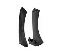 SADQRG para 3 Series E90 E91 2004-2012 Manija Interior Coche Accesorios Cubierta Embellecedor Tirador Panel Puerta Izquierda Derecha Puerta Manija Interior Coche(Black Left)