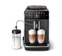 Saeco GranAroma Cafetera Superautomática - 14 Variedades de Café, Pantalla en Color Intuitiva, 4 Perfiles de Usuario, Molinillo de Cerámica (SM6580/10)