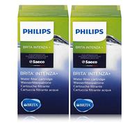 Saeco Intenza+ Filtro de Agua de BRITA Water Technology, Cartucho, Pack de 2