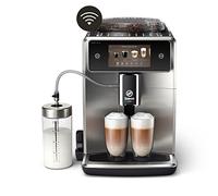 Saeco Xelsis Deluxe Cafetera Superautomática - Wi-Fi Integrado, 22 Variedades de Café, Pantalla Táctil Intuitiva 5", 8 Perfiles de Usuario, Molinillo de Cerámica (SM8785/00)