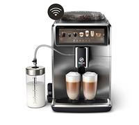 Saeco Xelsis Suprema Cafetera Superautomática - Wi-Fi Integrado, 22 Variedades de Café, Pantalla Táctil Intuitiva 7.8", 8 Perfiles de Usuario, Molinillo de Cerámica (SM8889/00)
