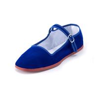 SAEEKO Zapatos planos clsicos de China para mujer, zapatos casuales de mueca de China, zapatos de algodn Mary Janes chinos de Tai Chi, zapatil