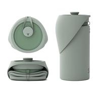 SÄKER Botella de agua portátil para perros de 1 l, botella de agua plegable para perros, perfecta para caminar, senderismo y al aire libre, funciona como un cuenco de agua portátil, diseñada en